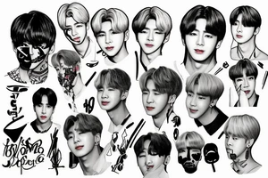 Bts tattoo idea