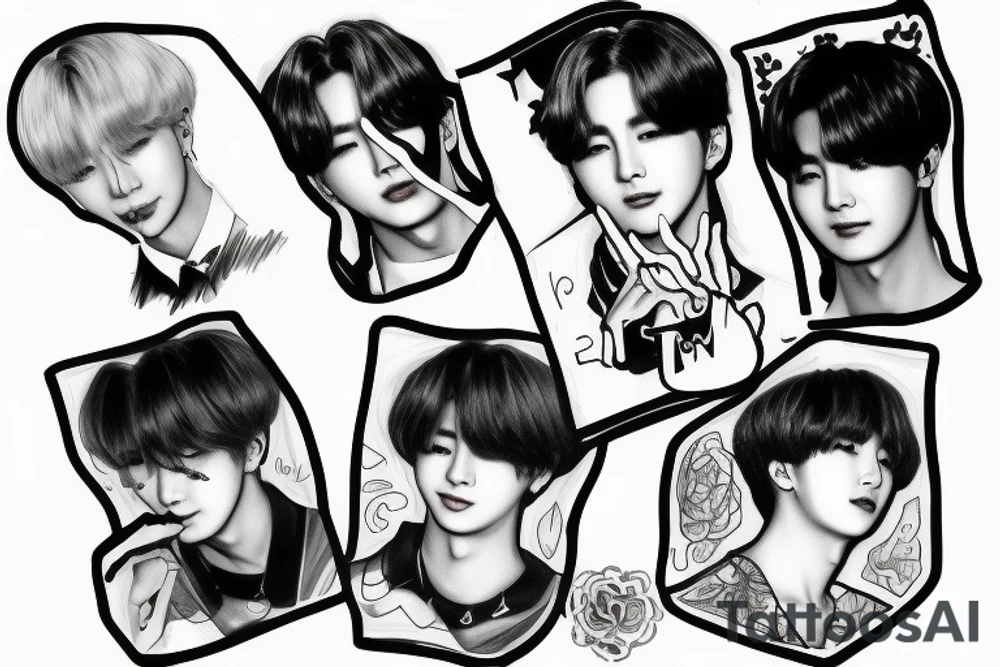 Bts tattoo idea