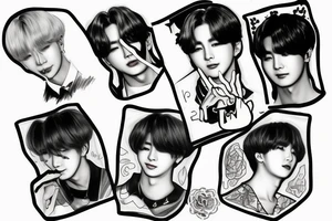 Bts tattoo idea