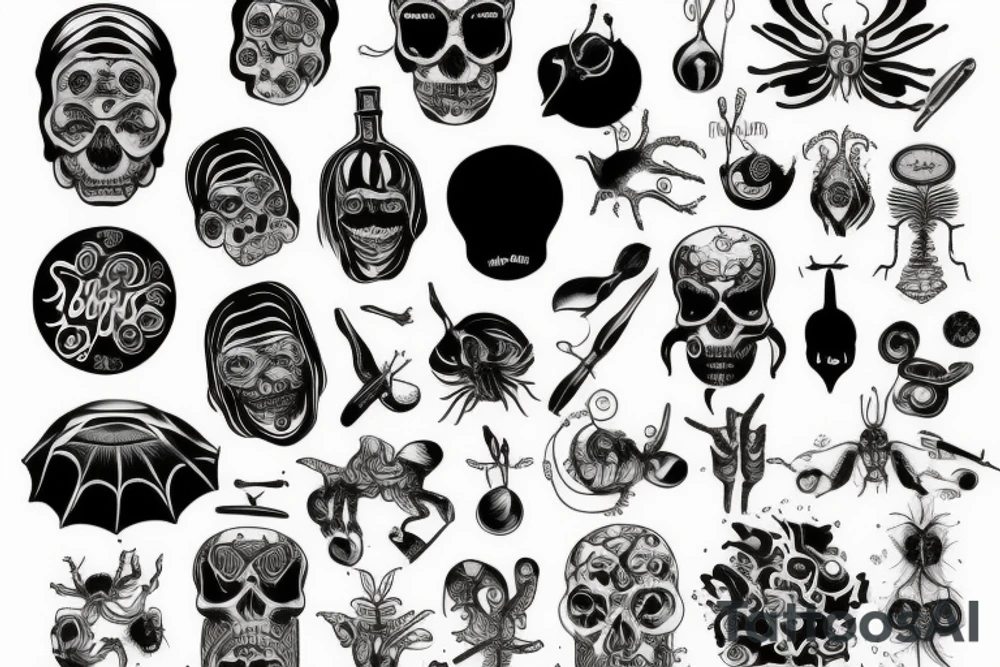 Czarny doktor plaga tattoo idea