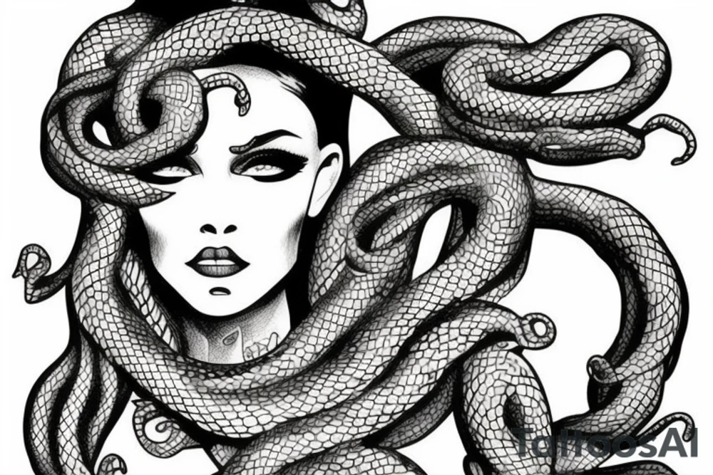 medusa tattoo idea