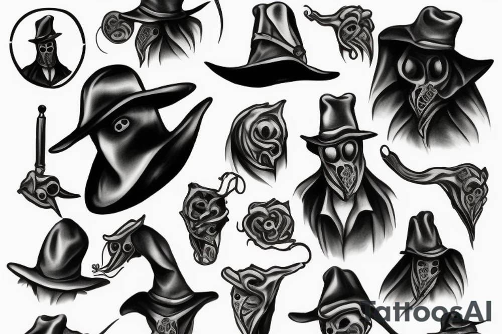 Plague doctor tattoo idea