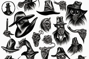 Plague doctor tattoo idea