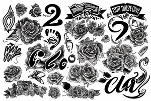 Number 13 tattoo idea