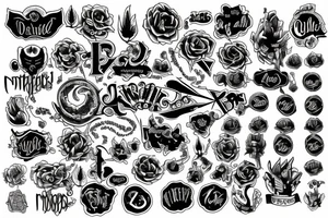 Number 13 tattoo idea