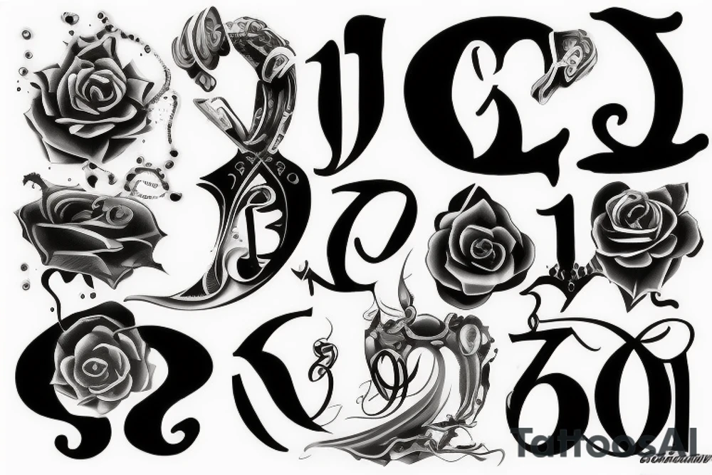 Number 13 tattoo idea