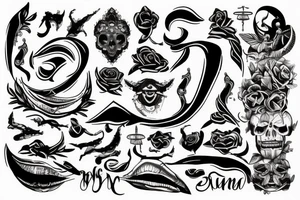 Number 13 tattoo idea