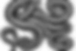 Greek cracked snake sculpture tattoo idea