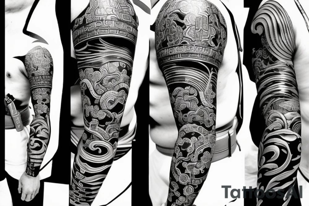 Samurai tattoo idea