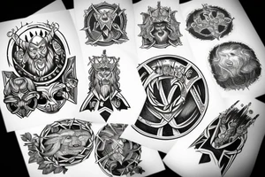 odin's crown tattoo idea