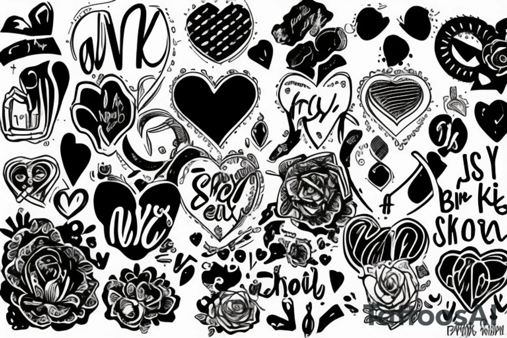 she broke my heart, tattoo idea