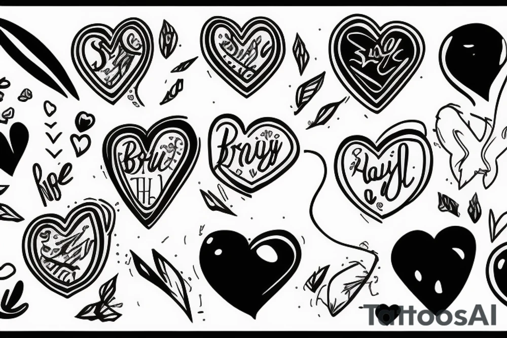 she broke my heart, tattoo idea