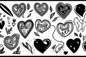 she broke my heart, tattoo idea