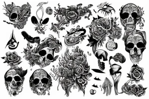 Abstrakcja tattoo idea