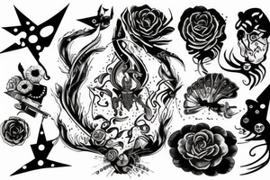 Abstrakcja tattoo idea