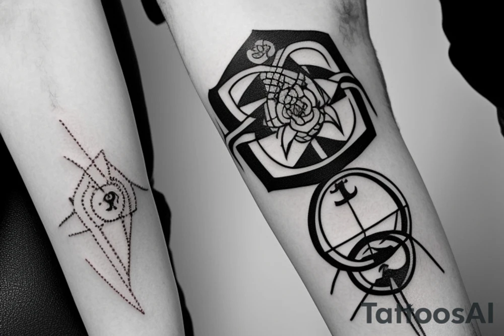 cancer zodiac sign tattoo idea