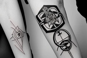 cancer zodiac sign tattoo idea