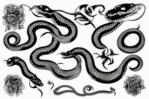 Snake tattoo idea