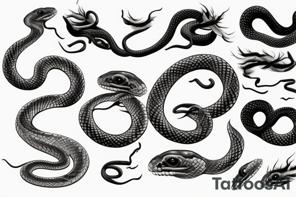 Snake tattoo idea