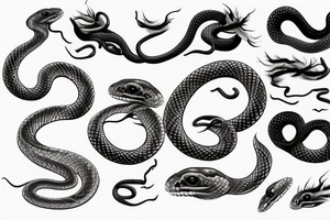 Snake tattoo idea