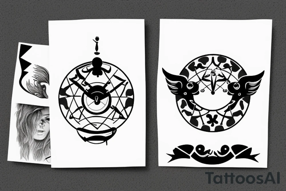 zodiac signs tattoo idea