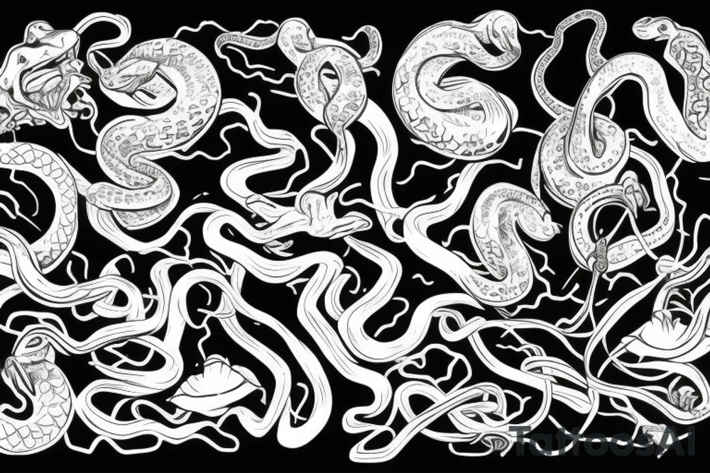 Snake tattoo idea