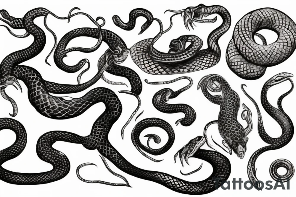 Snake tattoo idea