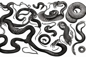 Snake tattoo idea