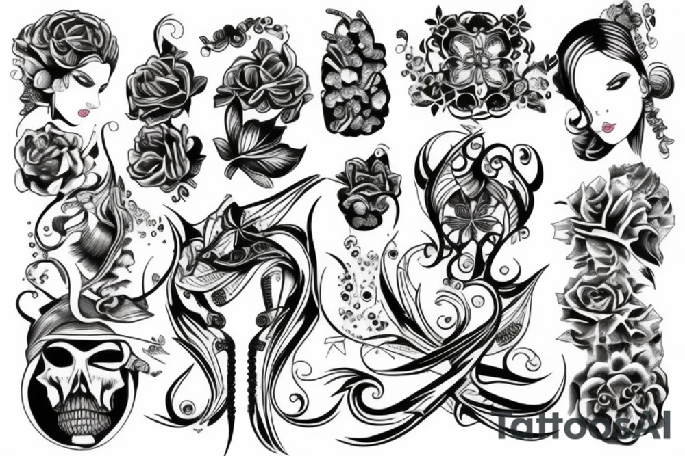 Siłownia tattoo idea