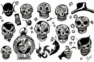 Run for your life 3 tattoo idea