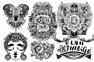 Siłownia treningi tattoo idea
