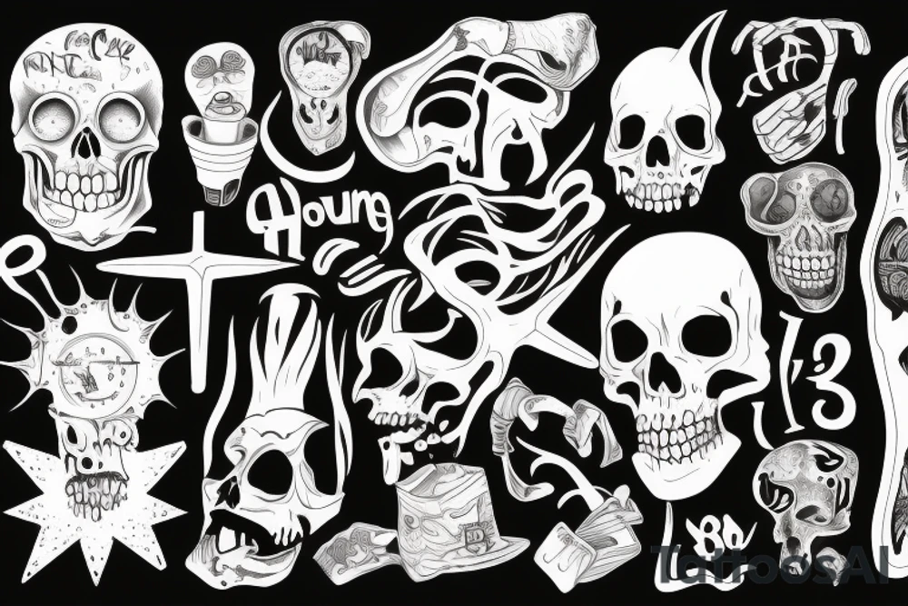 Run for your life 3 tattoo idea