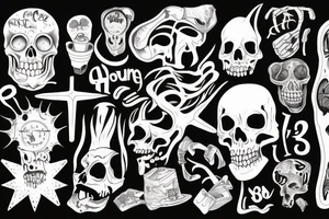 Run for your life 3 tattoo idea