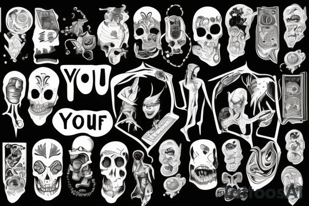 Run for your life 3 tattoo idea