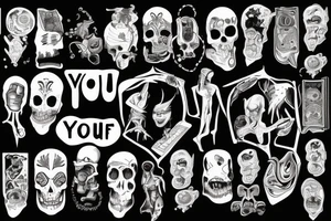 Run for your life 3 tattoo idea