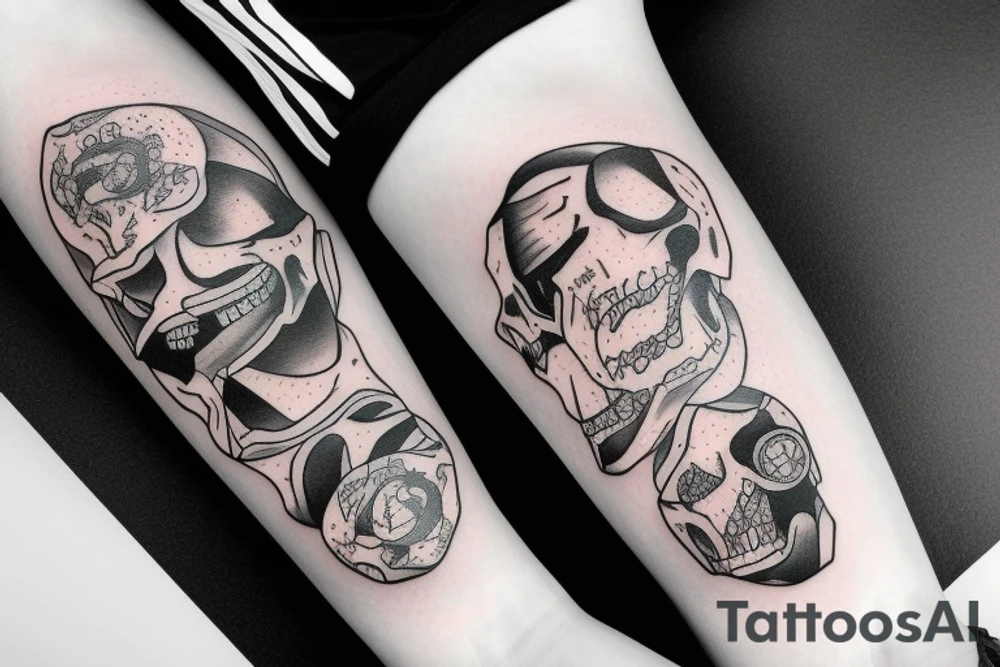 Run for your life 3 tattoo idea