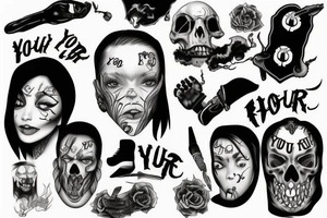 Run for your life 3 tattoo idea