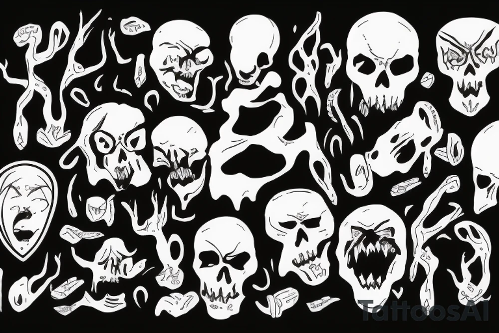 Run for your life 3 tattoo idea