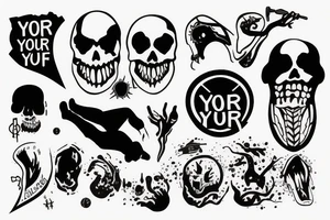 Run for your life 3 tattoo idea
