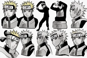 naruto uzumaki tattoo idea