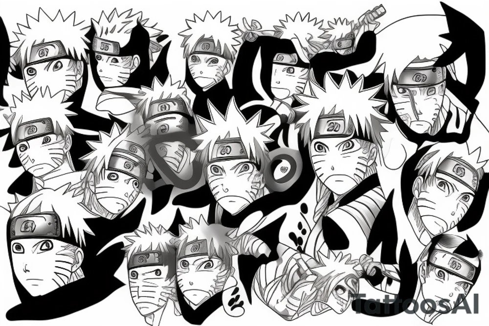 naruto uzumaki tattoo idea