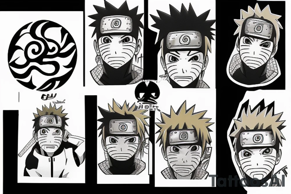 naruto uzumaki tattoo idea