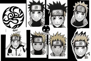 naruto uzumaki tattoo idea