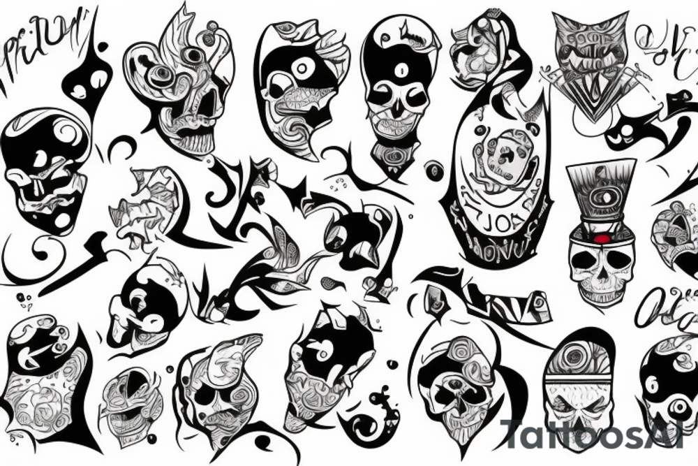 Średni tattoo idea