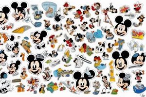 Średni postacie z Disney tattoo idea