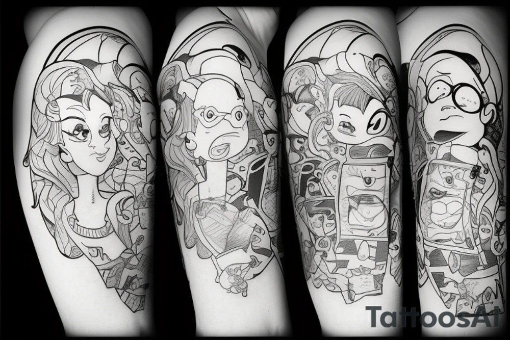 Me , my brother and sister tattoo idea