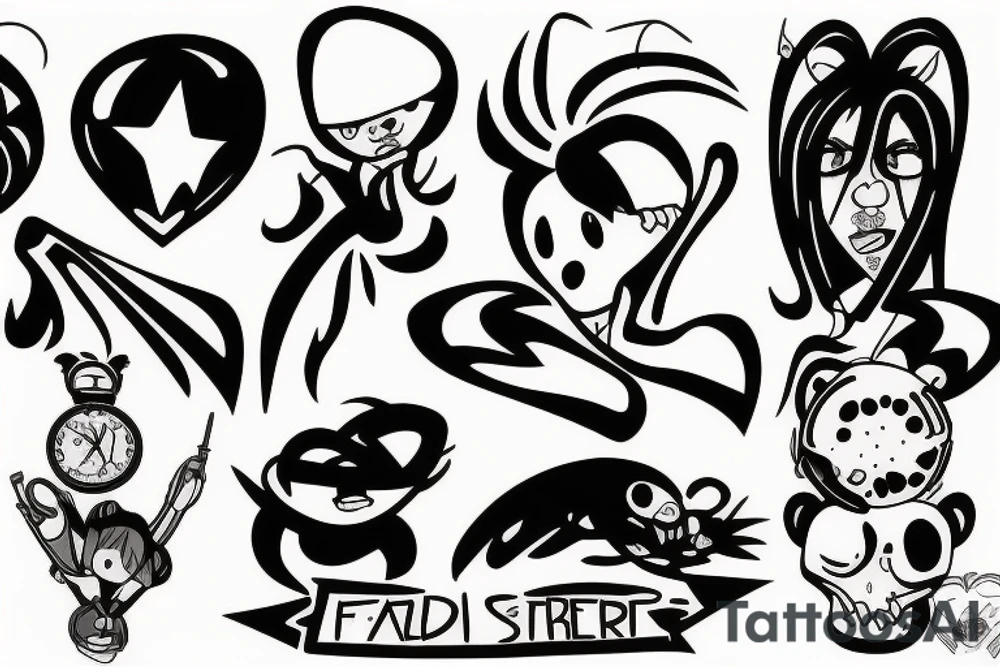 Me , my brother and sister tattoo idea