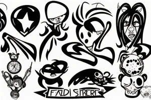 Me , my brother and sister tattoo idea