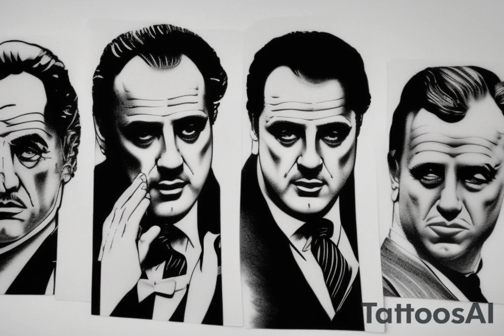 Don Corleone and the Mafia tattoo idea