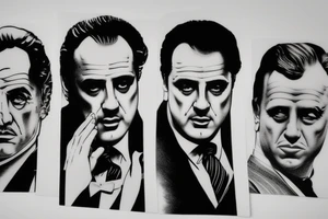 Don Corleone and the Mafia tattoo idea